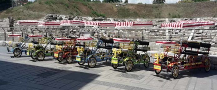 podilata1 Ο Λαρισαίος επιχειρηματίας που έφερε την ομαδική «ποδηλατάδα» στην πόλη