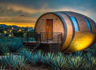 Κάνε κράτηση σε ένα βαρέλι τεκίλας για μια ξεχωριστή διαμονή!