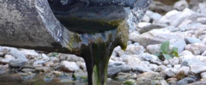 molinsi Μεγάλη συγκέντρωση λυματολάσπης στον Ελασσονίτη ποταμό