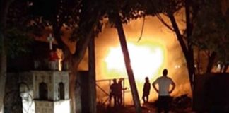 Λάρισα: Συναγερμός μέσα στη νύχτα για φωτιά στον σταθμό του ΟΣΕ