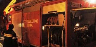 Κάηκε μονοκατοικία τη νύχτα στον Τύρναβο