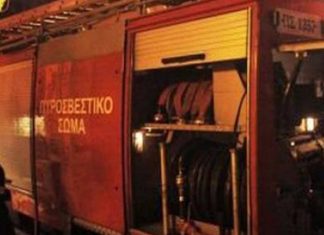 Κάηκε μονοκατοικία τη νύχτα στον Τύρναβο