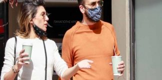 Πάνος Μουζουράκης – Τζίνα Βαρελά: Βόλτα στο κέντρο της πόλης για το ερωτευμένο ζευγάρι